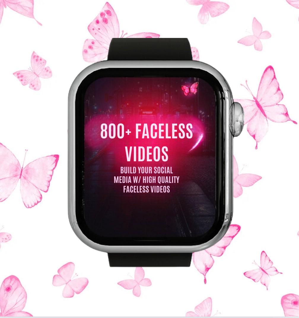 800+ FACELESS REEL VIDEOS