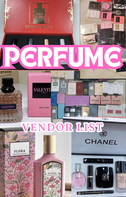 perfume vendor list