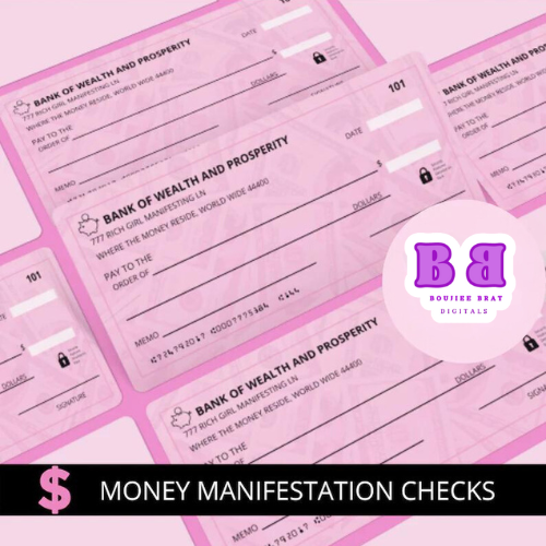 Money manifestation checks