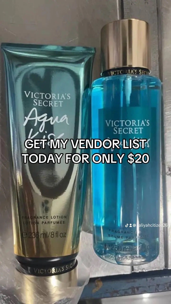 VS LOTION AND MIST VENDOR