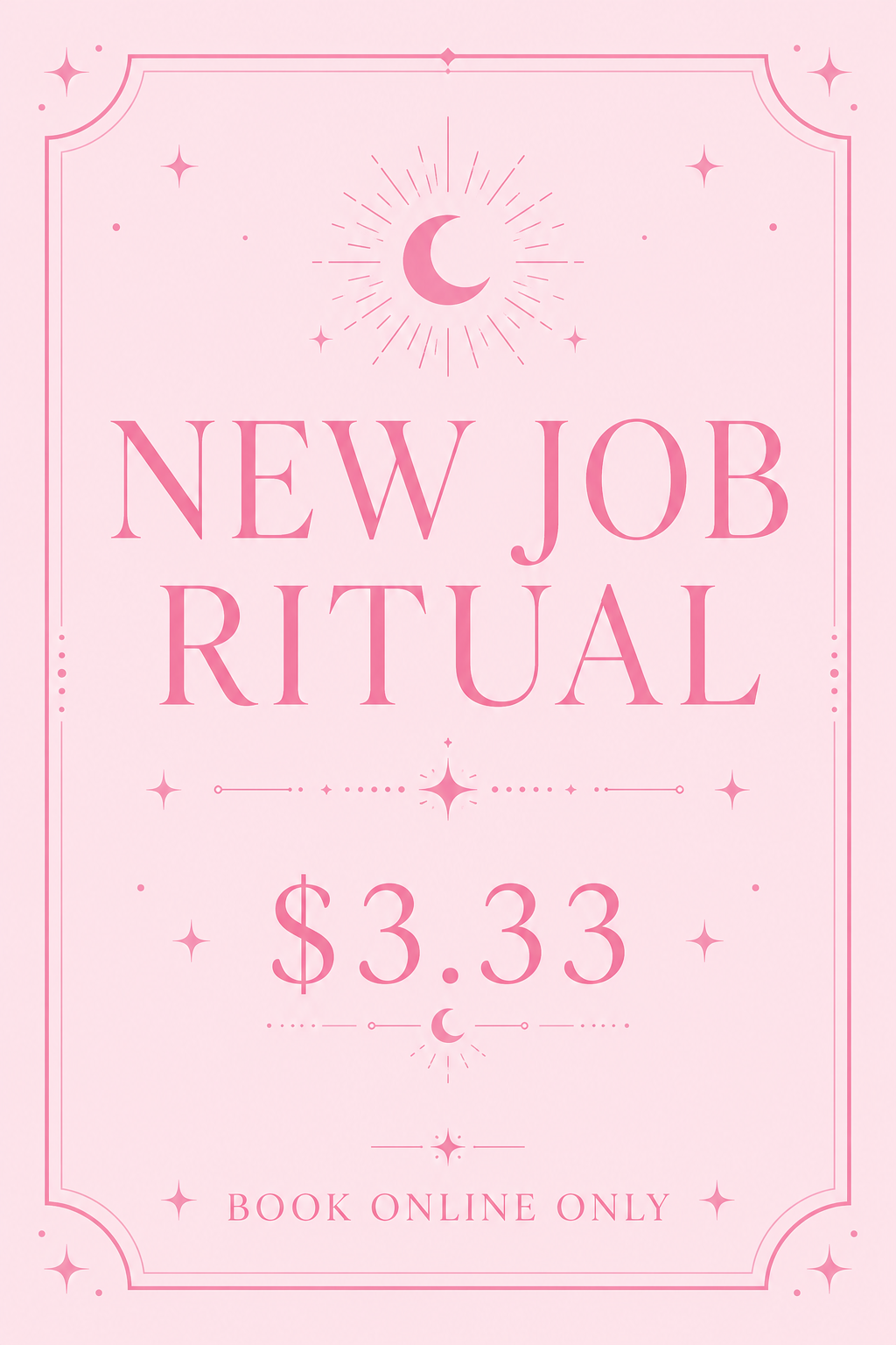 New job ritual