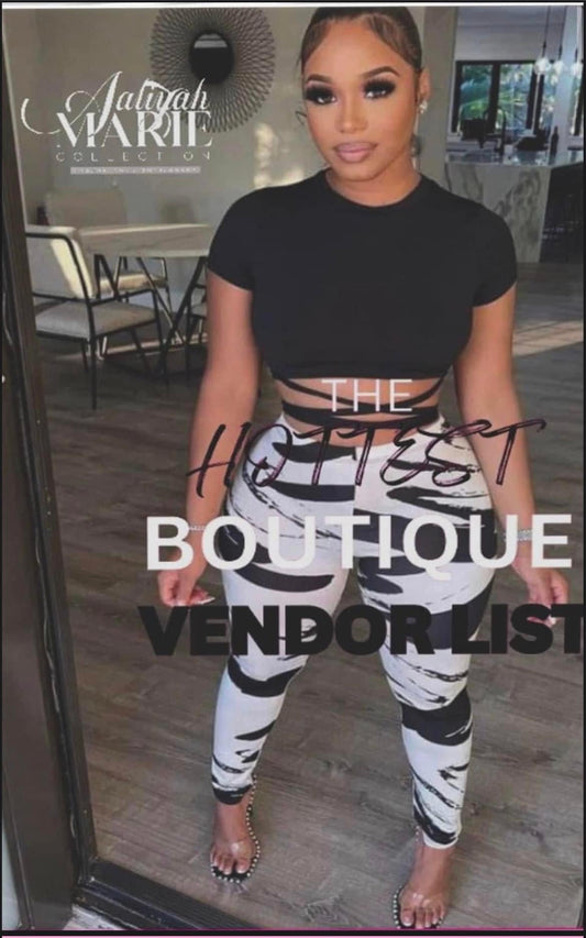 The hottest boutique vendor list