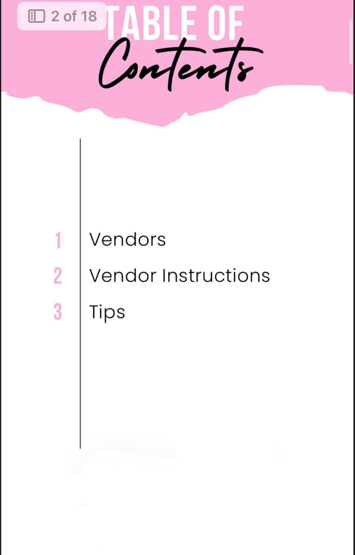 The hottest boutique vendor list