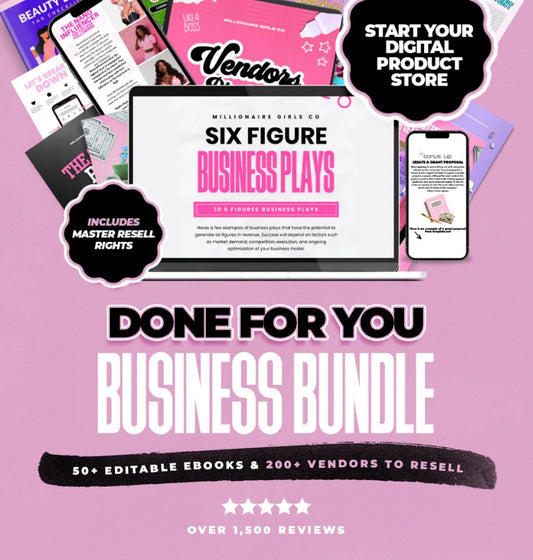 DONE FOR YOU BIG BUSINESS BUNDLE