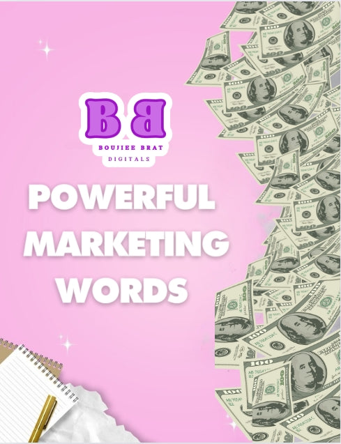 POWERFUL MARKETING WORDS