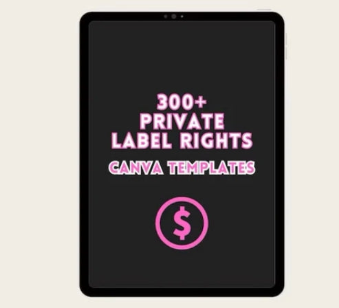 7500 pages of done for you canva digital products